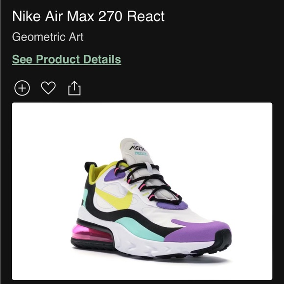 NIKE AIRM MAX 270 REACT - Picture 6 of 6